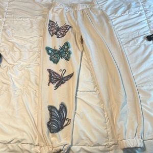 Butterfly sweatpants